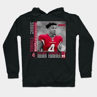 Rondale Moore Paper Poster Hoodie